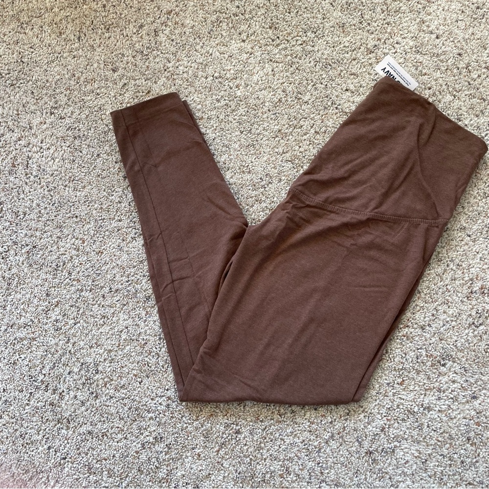 Maternity full panel leggings